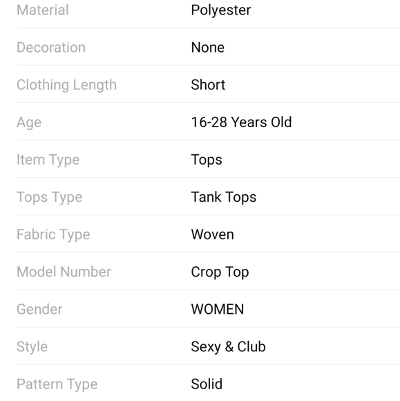 NWT Spring Luxury High Street Feather Cropped Tank Top S:Small&Med - Picture 12 of 13